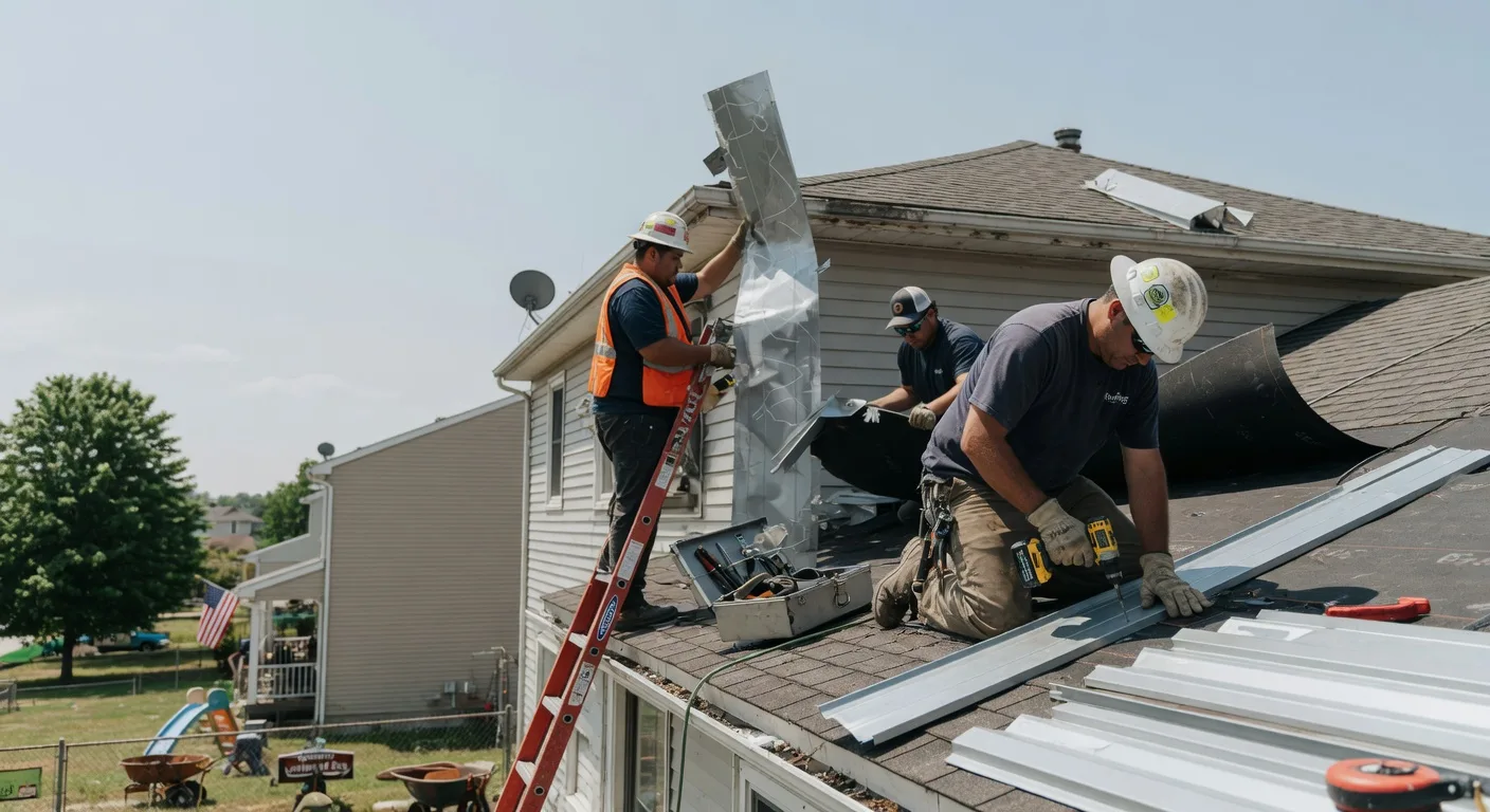 Metal Roofing Installation in Glidden, TX near me